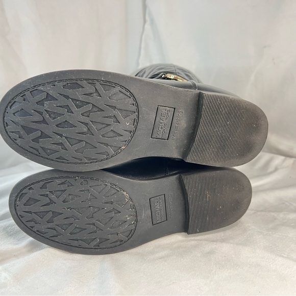 Michael Kors Makena Black Boots Size 5 - Picture 6 of 11